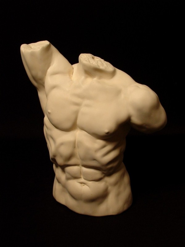 human clay sculpture